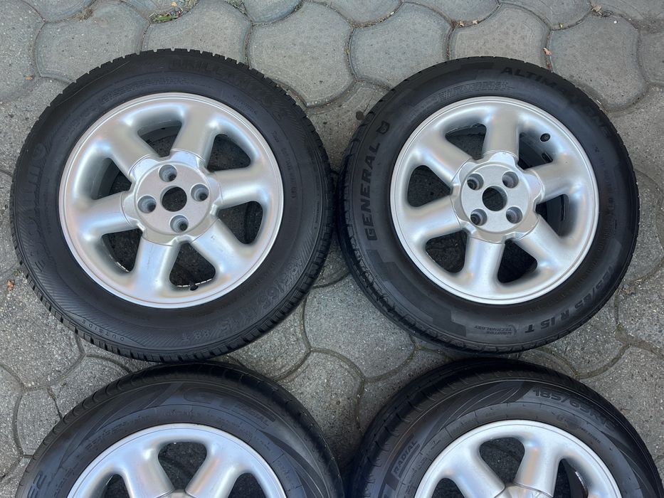 Jante aliaj 4x100mm, 185/65 R15, Dacia Logan, Sandero, Renault, Opel