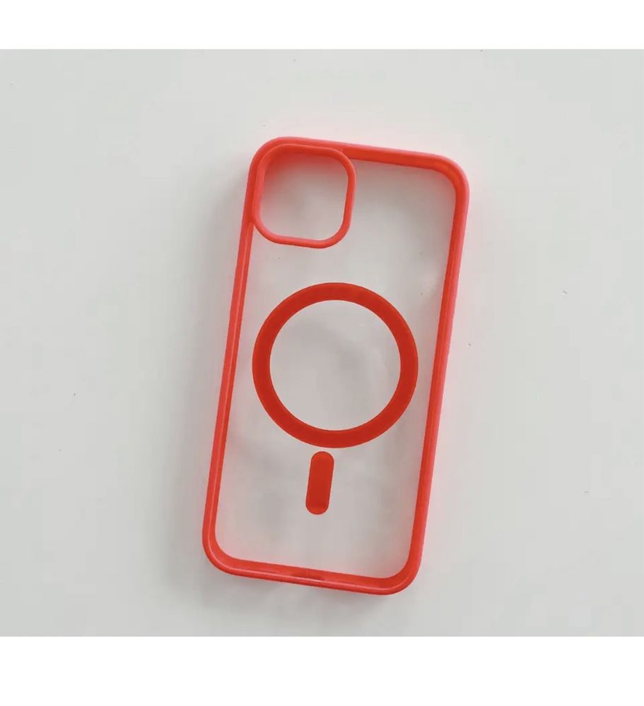 Husa Slim Spate Plastic Incarcare Magsafe Iphone 14/15/PLUS/PRO/MAX