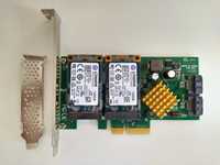 Kit RAID1 : 2 x 120GB SSD PCIe RAID/HBA Card pt Server/PC