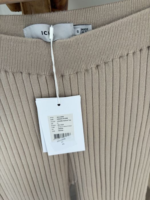 Carin Western Na-kd ICHI плетени панталони висока талия