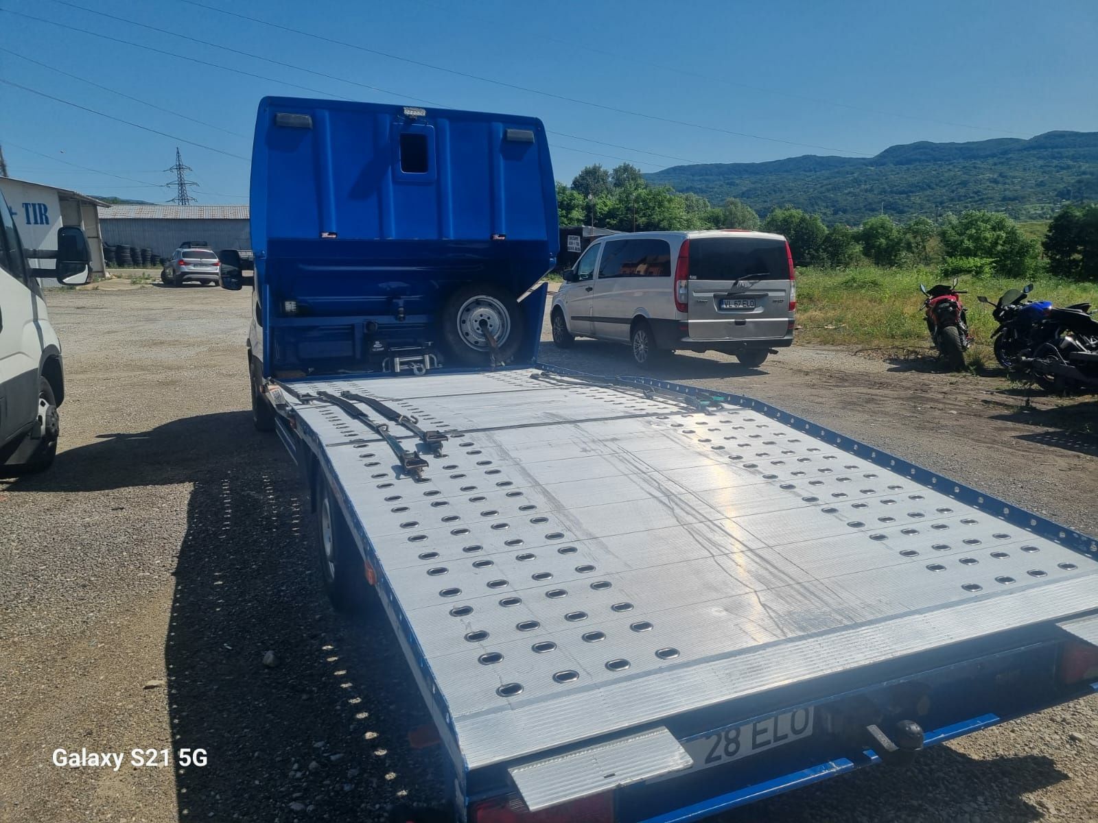 Autoplatforma Iveco 3.0 e6 2018 Tahograf nou
