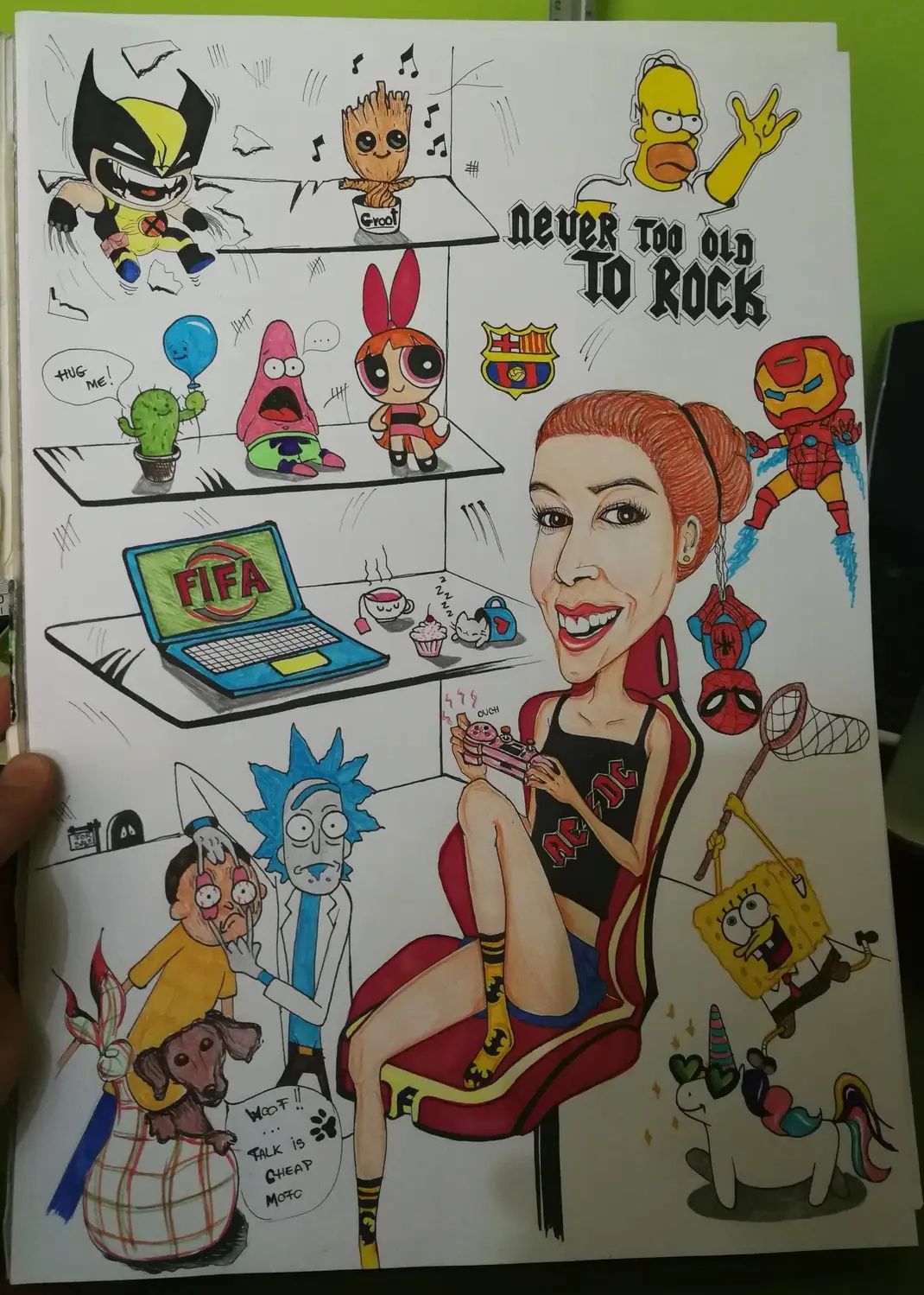 Caricaturi si alte desene