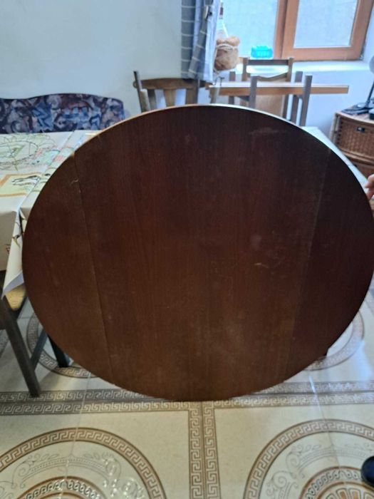 Дървена Маса от естествен материал