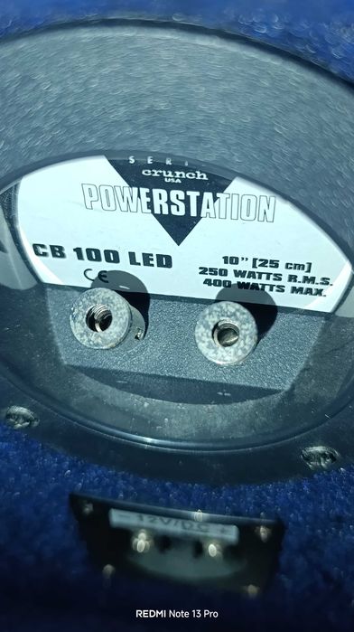 Бас каса crunch usa power station