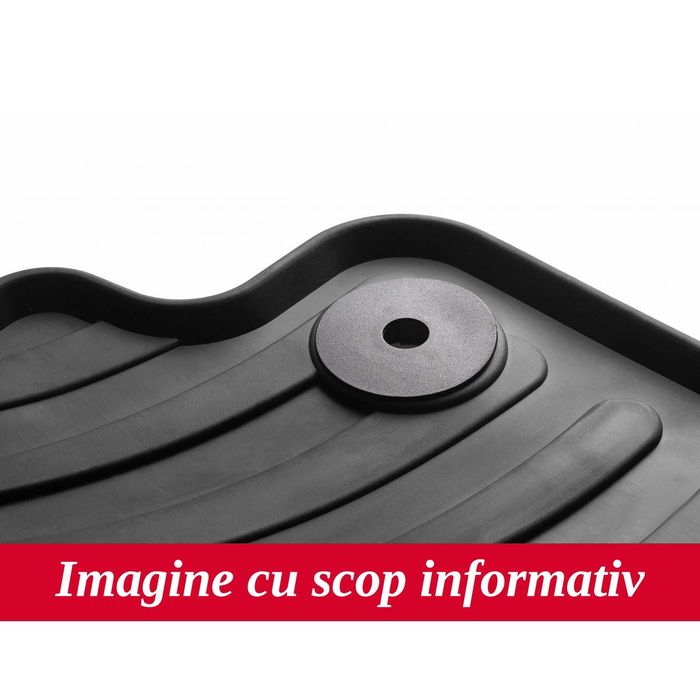 Set covorase auto din cauciuc Smart Fortwo 451 2006-2014 2 bucati, Gledring, 2 buc.