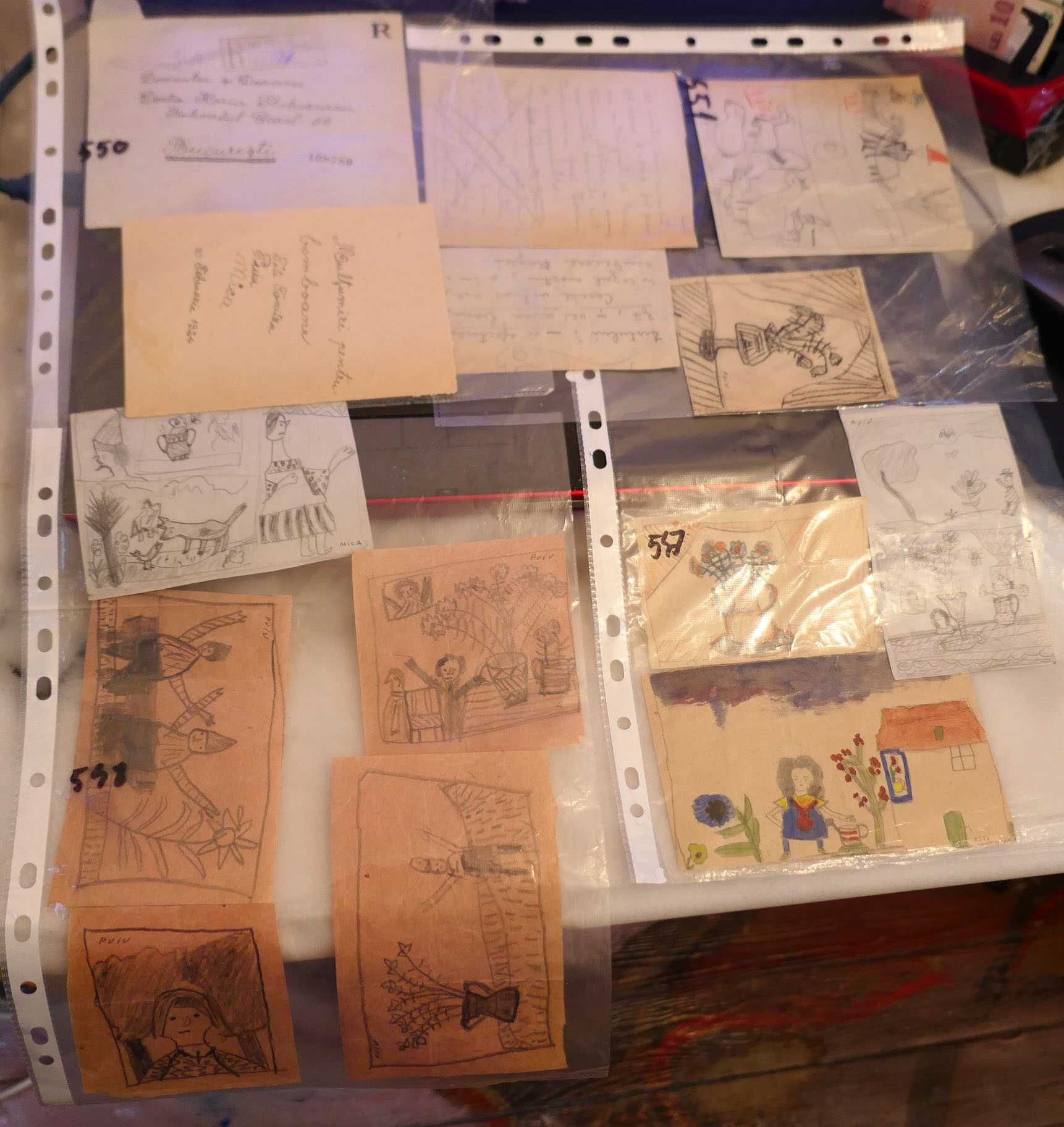 Nicolae Tonitza (1886-1940) Documente Desene Manuscrise Carti Grafica