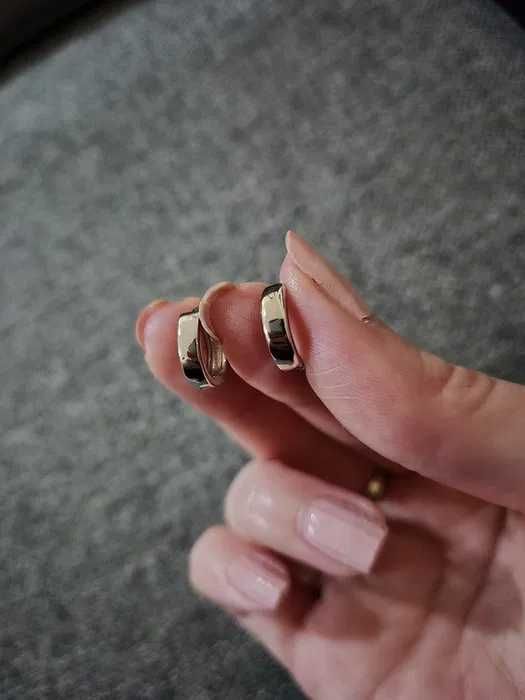 нови Сребърни обеци сребърни обици халки цирконий сребърна гривна