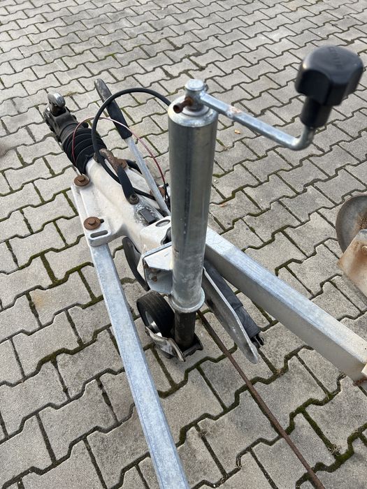 Platforma auto duba cu 2 axe