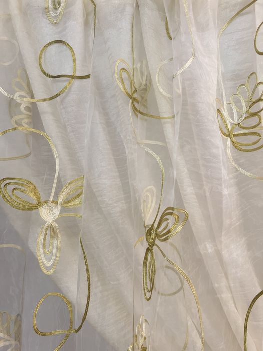 Луксозни двойни пердета внос от Гърция- код 69