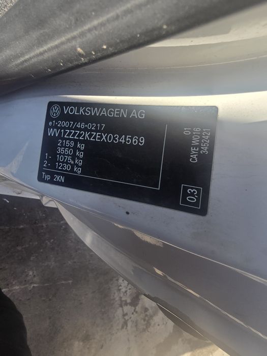 Dezmembrez caddy 1.6 1600 CAYE CAYD CUAN CAYC cutie  GOLF OCTAVIA audi
