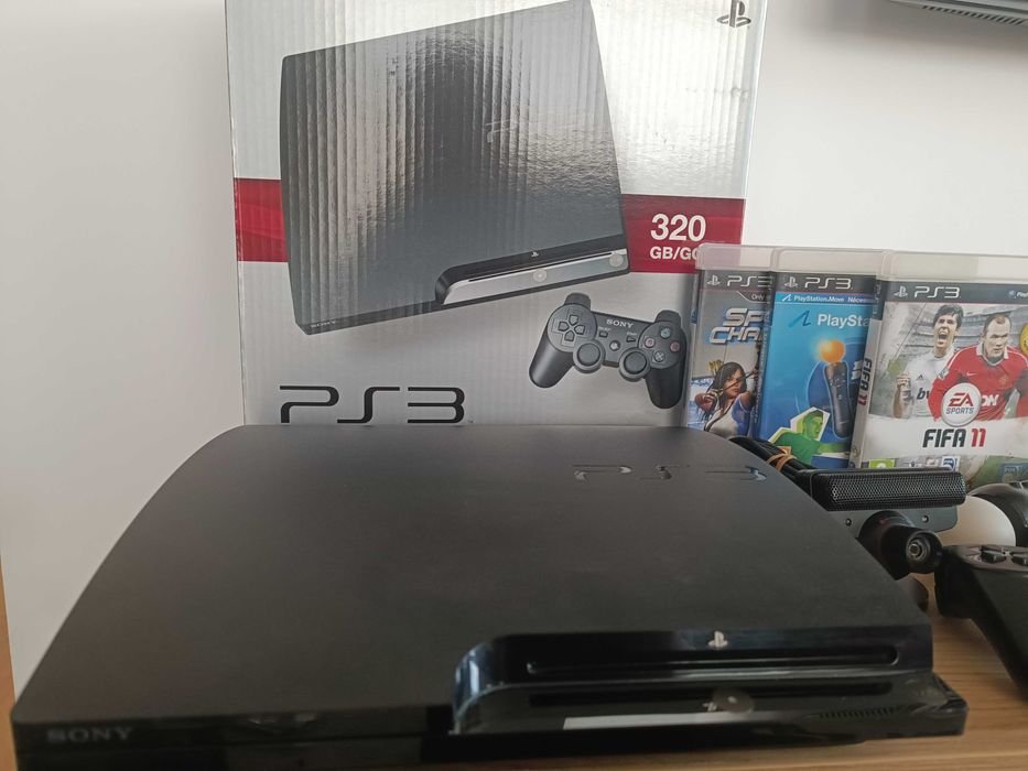 PlayStation 3 cu 3 jocuri