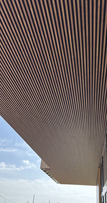 Riflaj riflaje wpc interior sau exterior din polimer decorativ