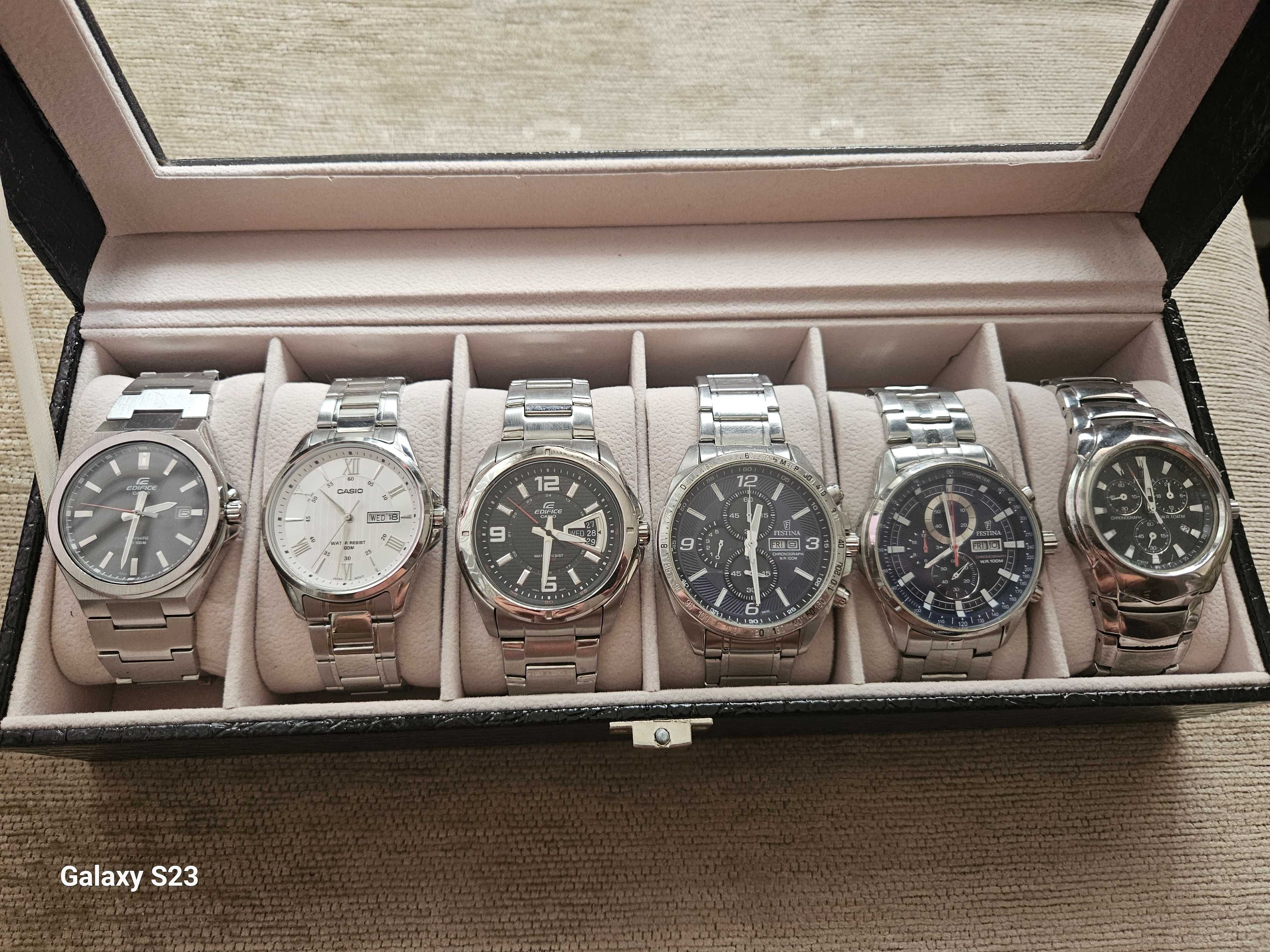 Часовници от марките Festina ,Casio