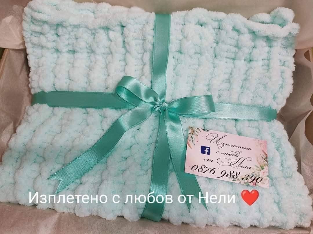 Бебешка пелена летен модел Ализе Пуфи