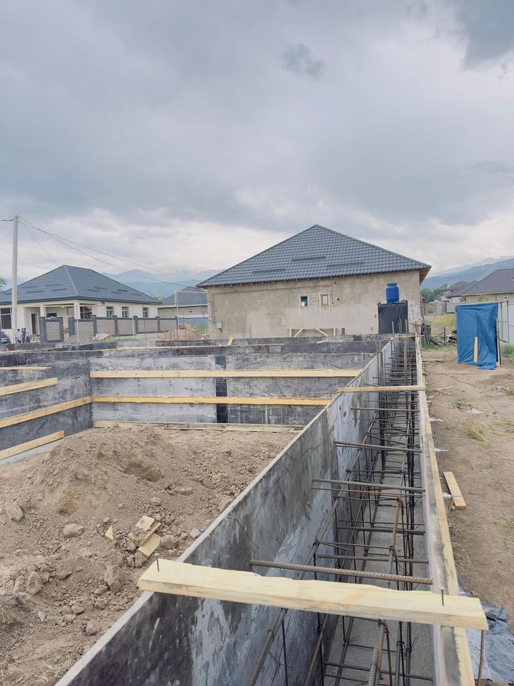 Опалубка для фундамента, для ремонта фасада есть леса, аренда доставка