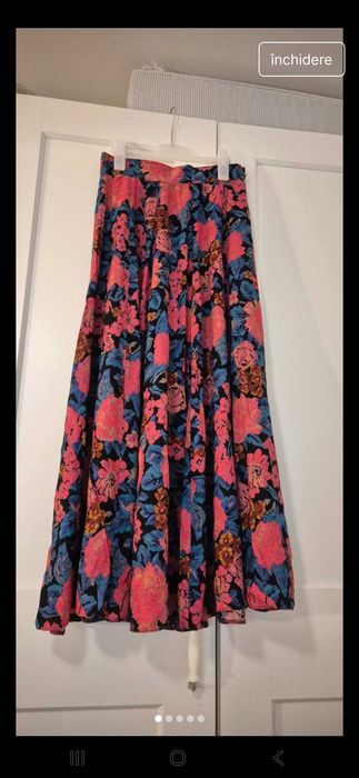 Fusta vintage bumbac