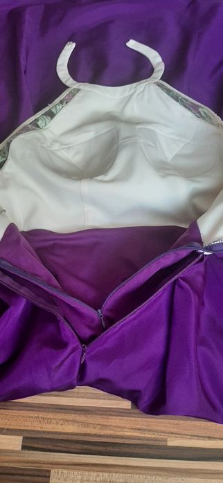 Rochie in două culori