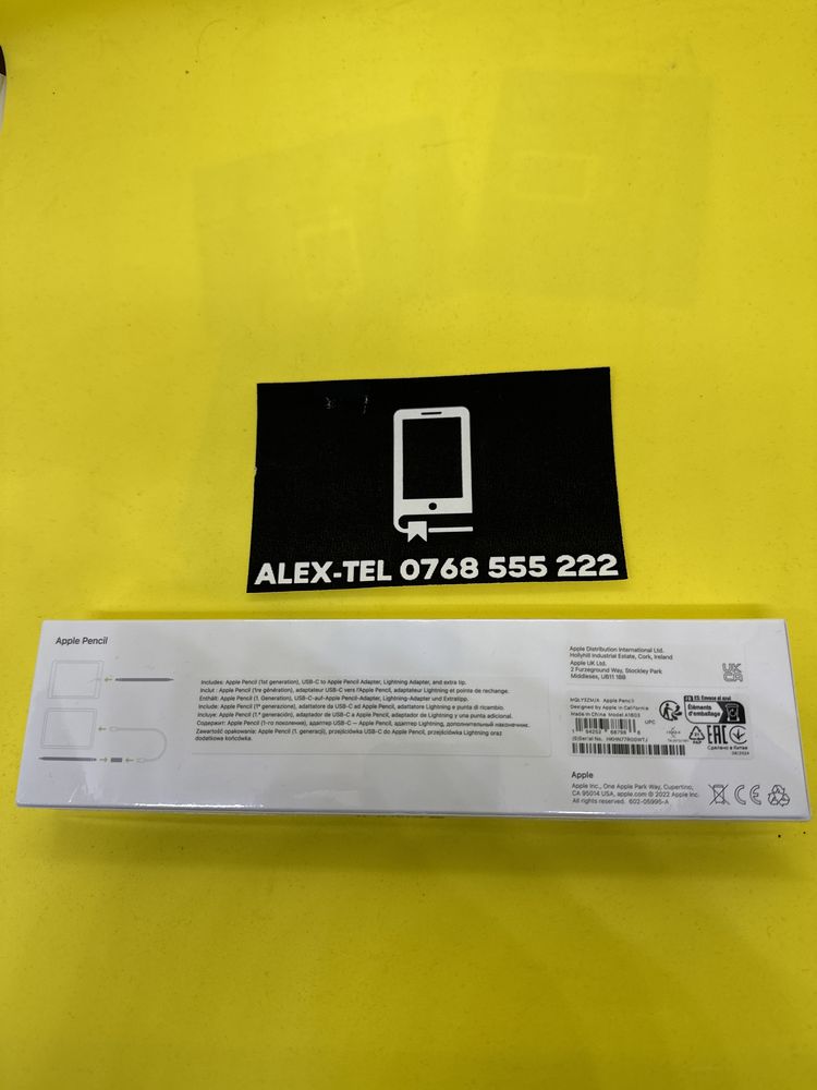 Alex-TEL® Apple Pencil 1 Generation Sigilat Nou