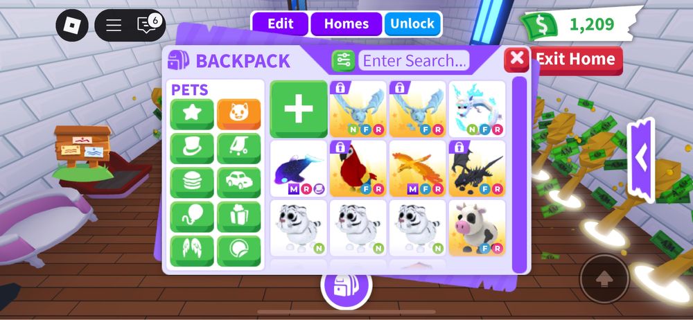 Пэты Питомцы в игре Adopt me Адопт Ми