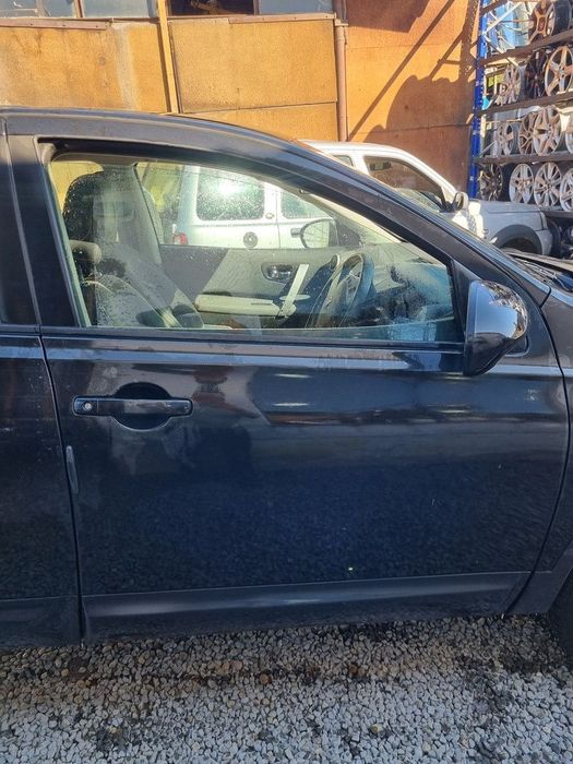 Usa Dreapta Fata Nissan Qashqai Facelift 2010 - 2013 SUV 4 Usi Vulkanschwarz Metalizat ...