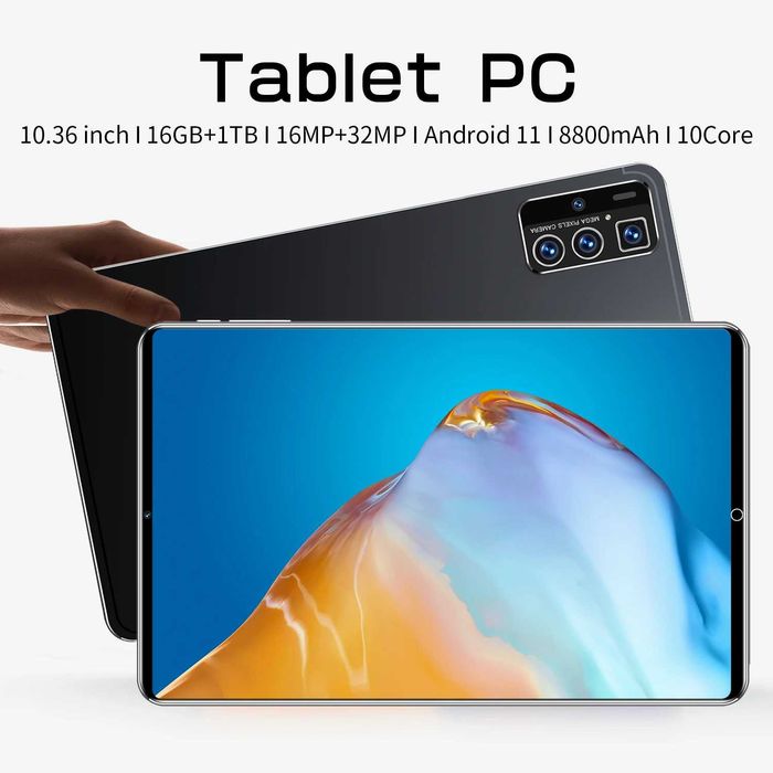 Tableta 10,36 inch, 16 GB, 1T, Android, 5G, 32/16 MP, procesor 10 core