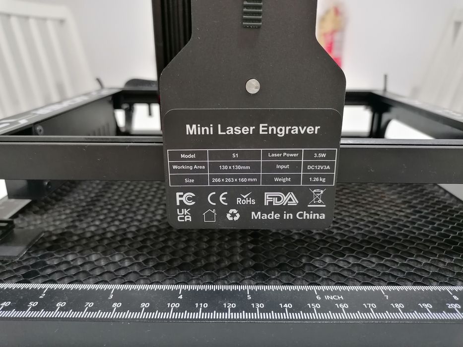 Aparat de gravat / tăiat cu laser - înaltă precizie + placa protectie