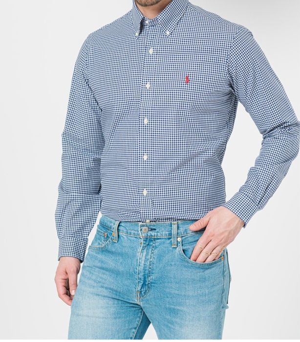 Camasa in carouri Polo Ralph Lauren barbati