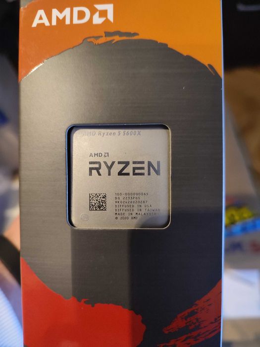 Ryzen 5600x 4,85GHz 1,3v 68C като нов