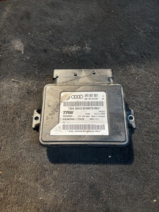 Modul frana de mana Audi A6 C6 cod in poza