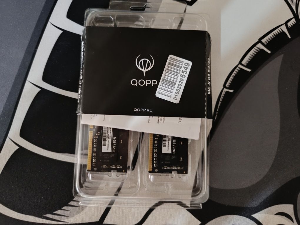 Оперативная память для ноутбука DDR4 3200 мгц 2x16 ГБ