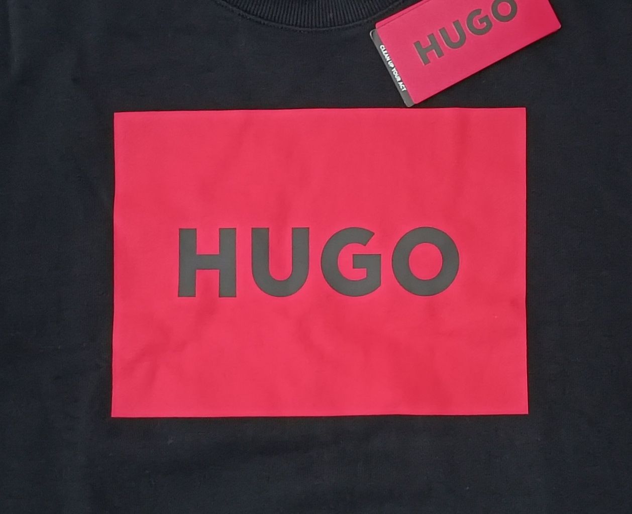 Hugo Boss Sweatshirt оригинално горнище M Бос памучен суичър