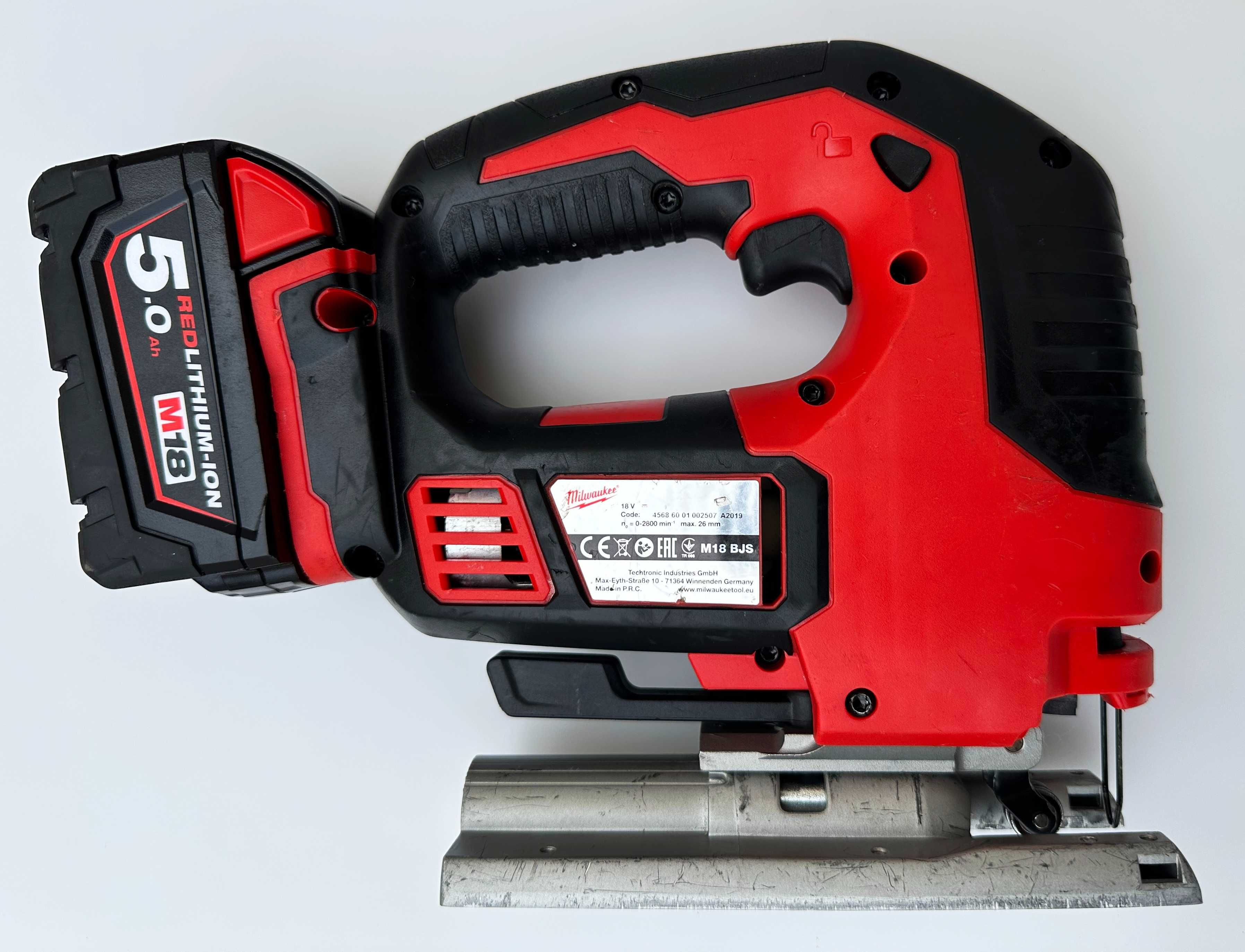 Milwaukee M18 BJS - Акумулаторен прободен трион 2x18V 5.0Ah