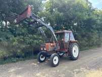 Tractor Fiat 70-90 cu incarcator frontal recent adus
