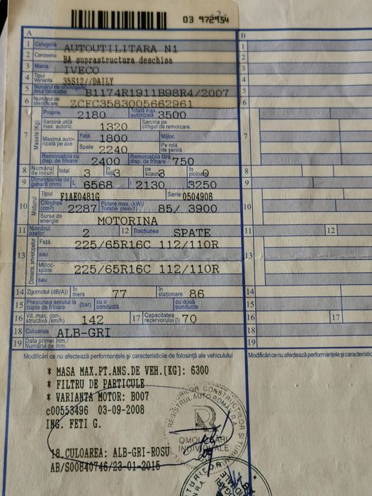 Vând Iveco dayli cu lift sprinter