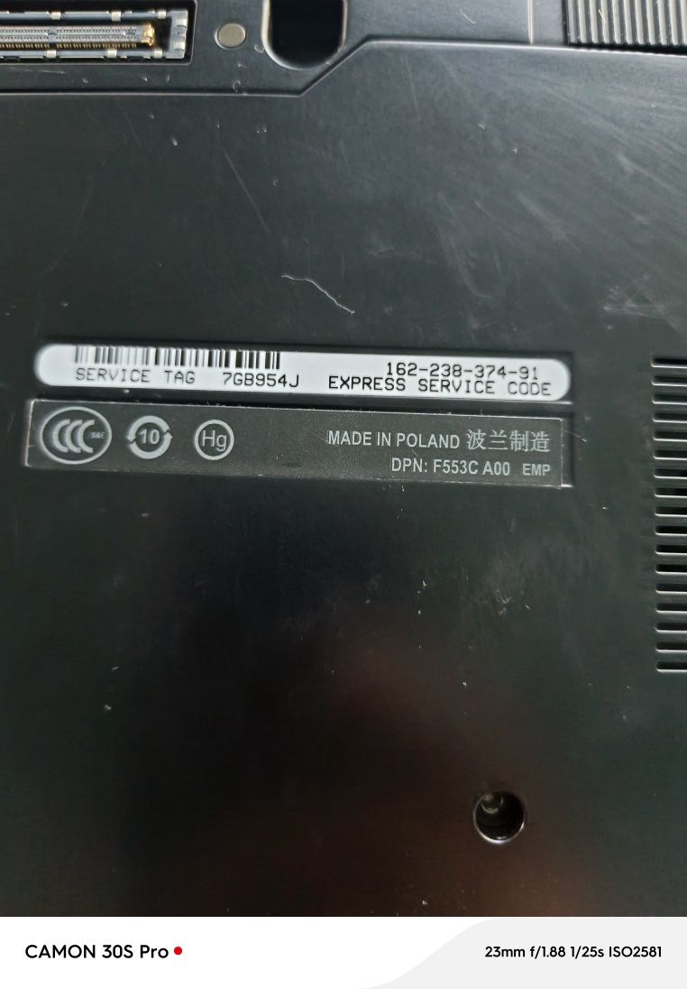 Ноутбук бу Dell холати яхши