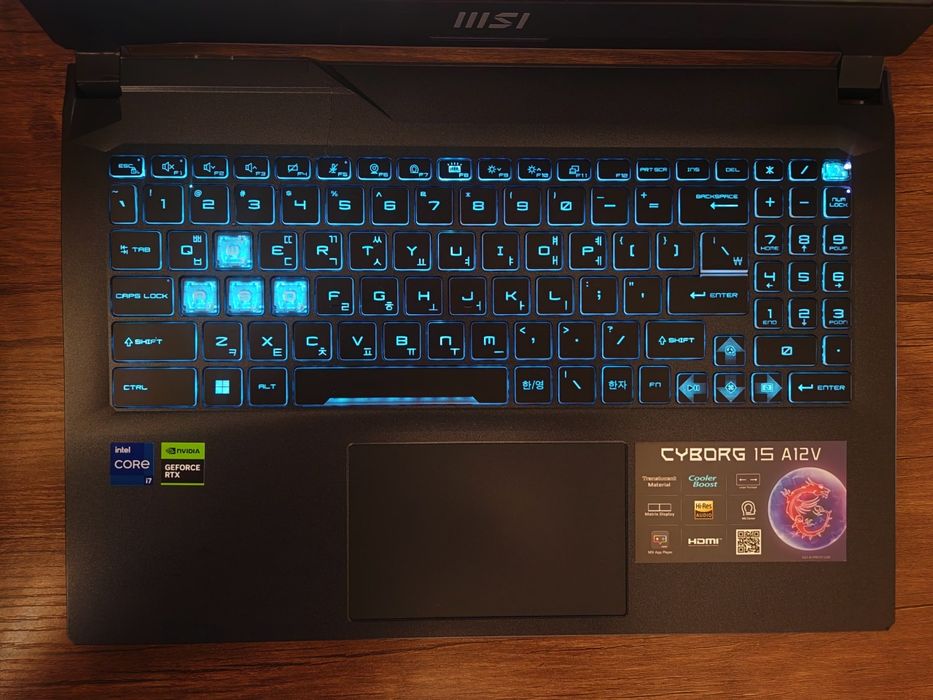 Msi cyborg 15 A12VE