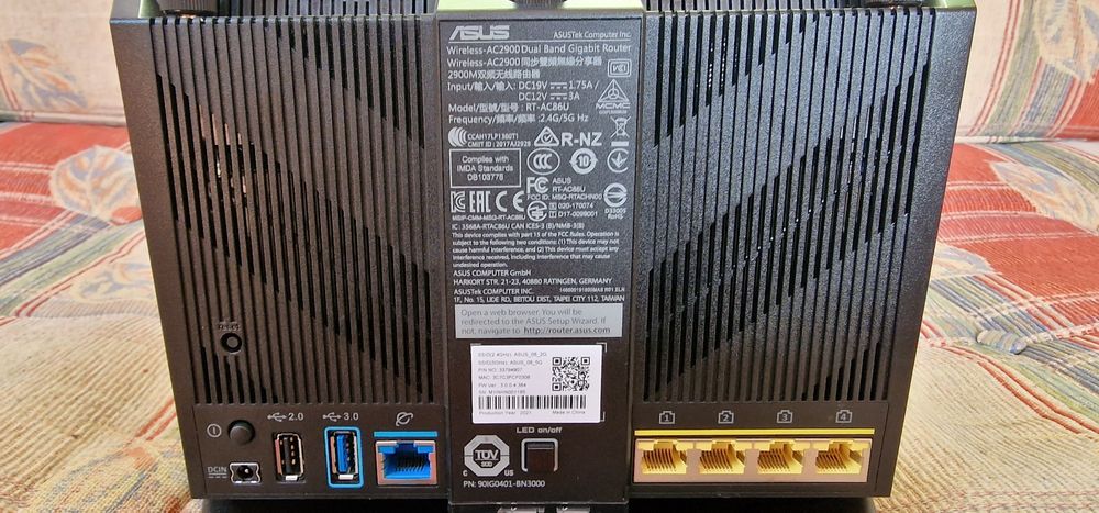 Router / Modem - Asus - Gigabit - CA SI NOU !!!