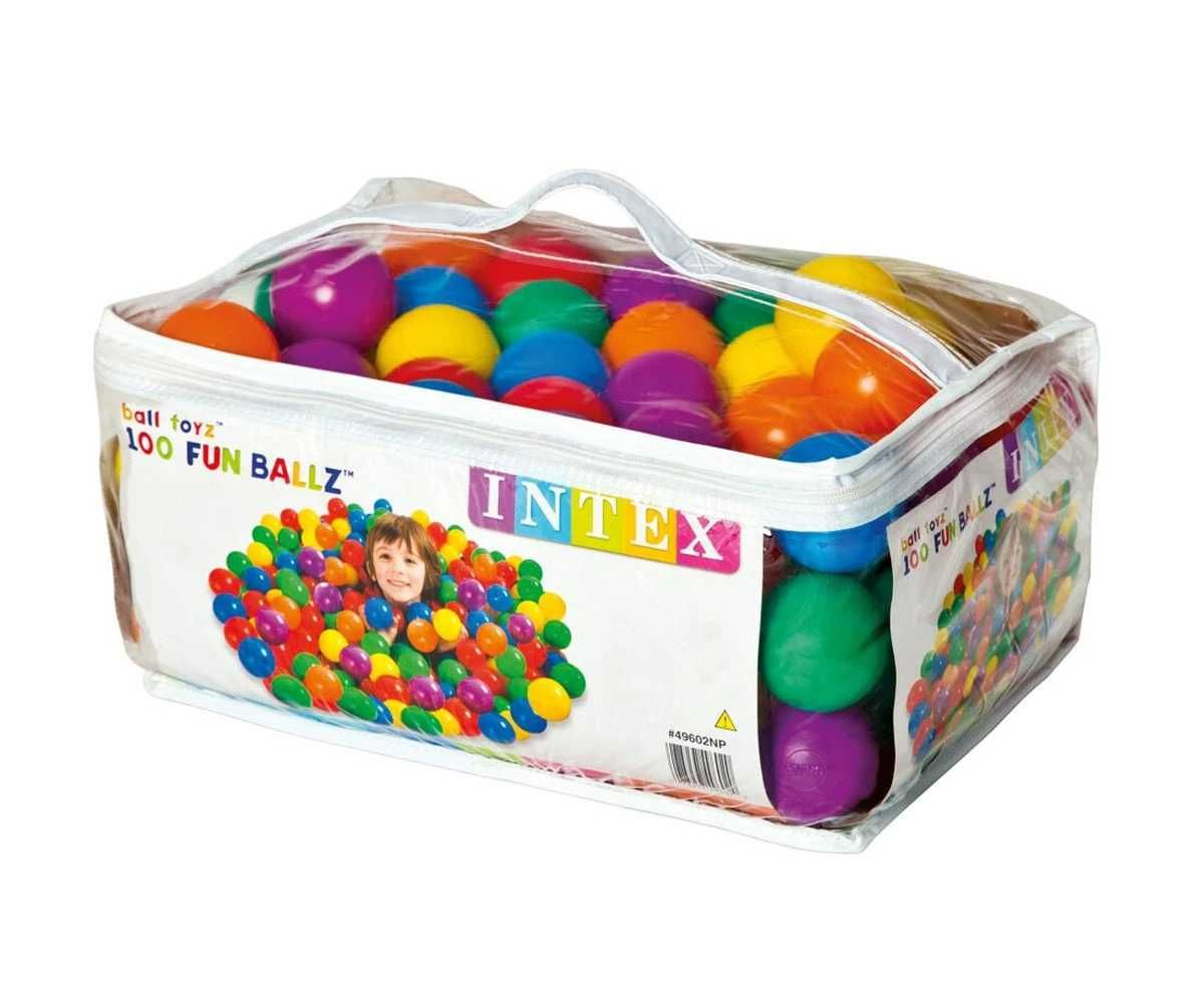 Топки INTEX 100 бр 6.5cm Small Fun Ballz, за басейн, за детски център