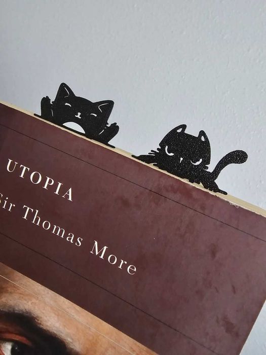 4 броя Разделители за книга - "Котенца"