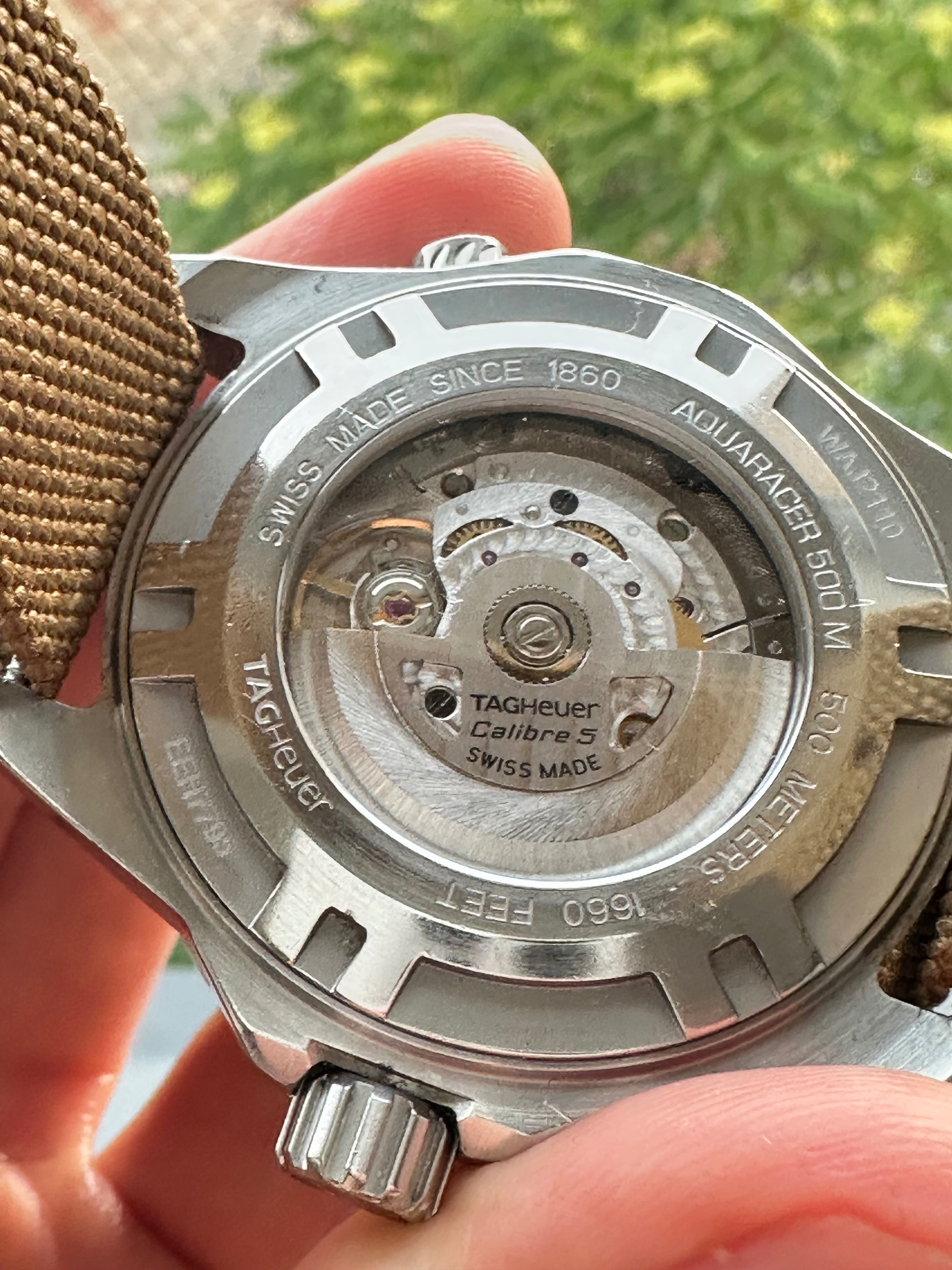 Tag Heuer 500m aquaracer professional diver