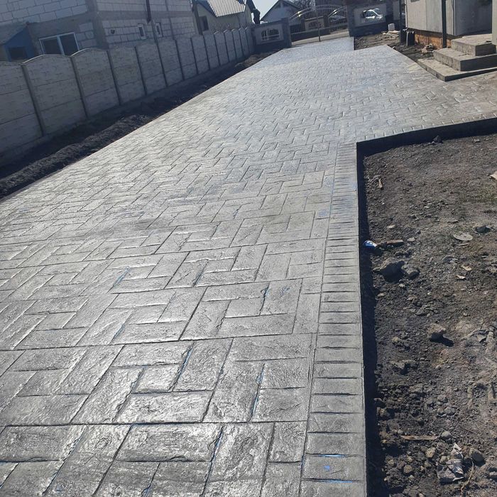 # pavaj din beton amprentat