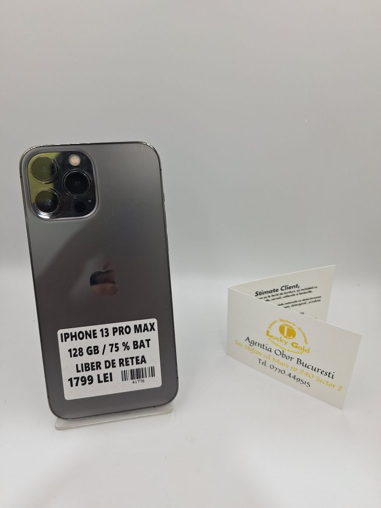 Iphone 13 Pro Max 128 GB 75% Baterie #41776