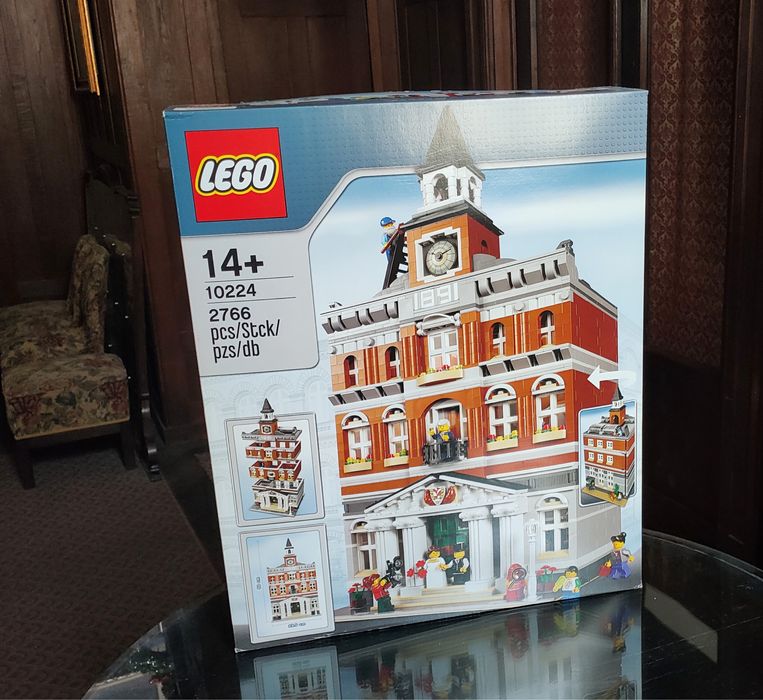 LEGO TOWN HALL, set de colectie nou, sigilat, 10224