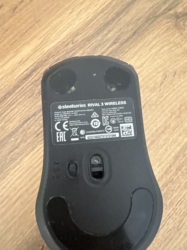 Продам игровую-так и для работы мышку Steelseries Rival 3 Wireless