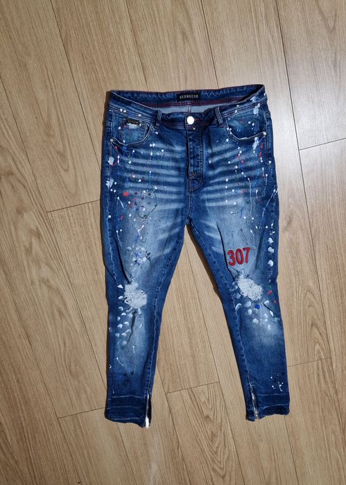 Blugi redhouse+tricou redhouse