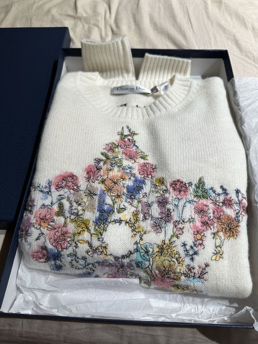 Christian dior sweater cashmere