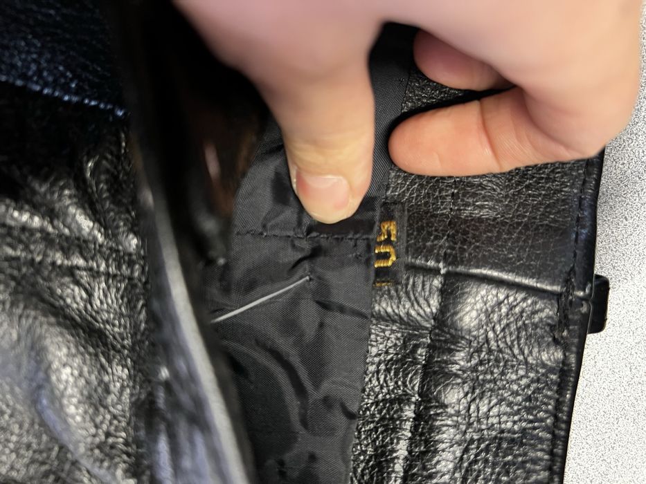 Pantaloni moto piele mar 50