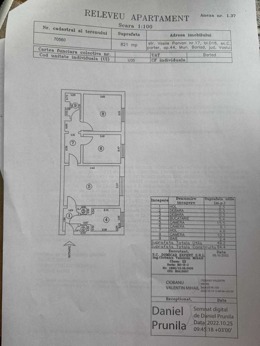 Vanzare Apartament 3 camere