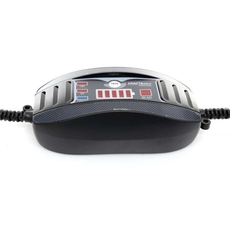Автоматично зарядно устройство за акумулатор, за мотор 6V-12V, 1 A