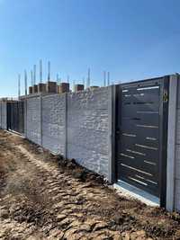 Producator Gard de Beton ArtGard din Placi Prefabricate Porti metalice
